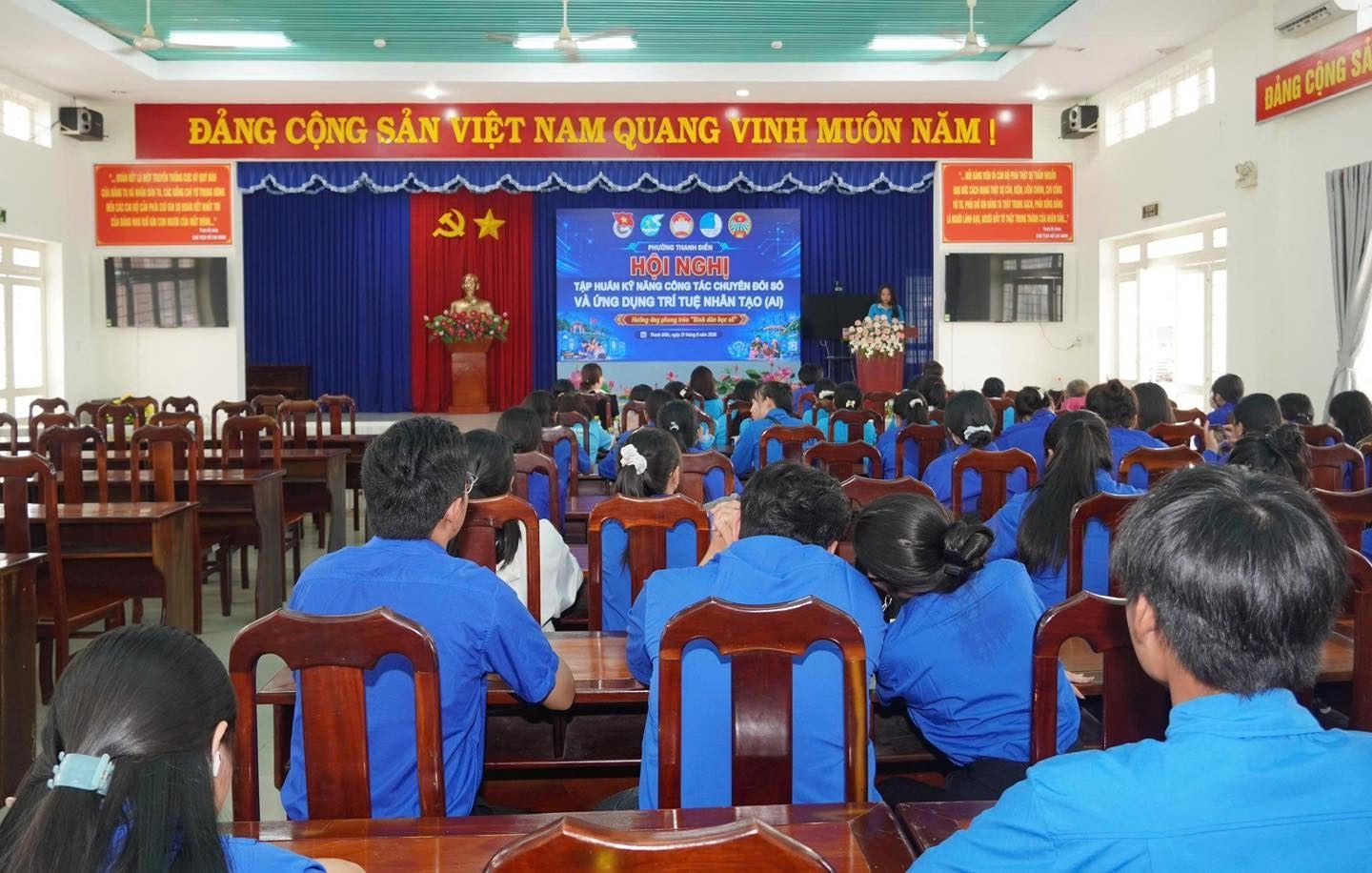 ☘️ĐOÀN - HỘI: TỔ CHỨC HỘI NGHỊ TẬP HUẤN KỸ NĂNG CÔNG TÁC CHUYỂN ĐỔI SỐ VÀ ỨNG DỤNG TRÍ TUỆ NHÂN TẠO (AI)☘️