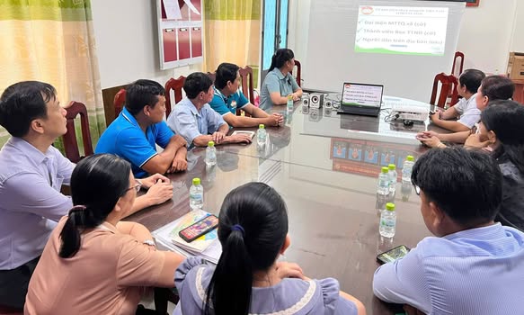 PHƯỜNG THANH ĐIỀN TẬP HUẤN CÔNG TÁC DÂN CHỦ Ở CƠ SỞ VÀ TUYÊN TRUYỀN PHÁP LUẬT